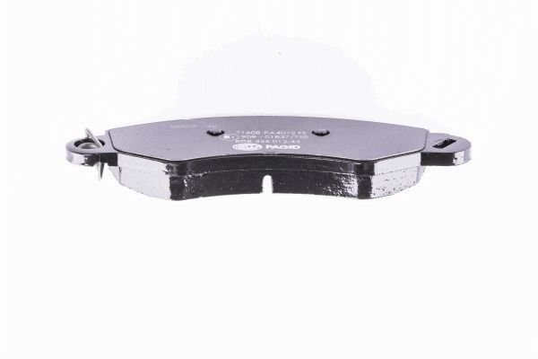 HELLA PAGID 8DB 355 012-431 Brake Pad Set, disc brake