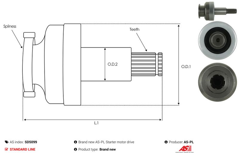 Vabajooks, starter, AS-PL SD5099