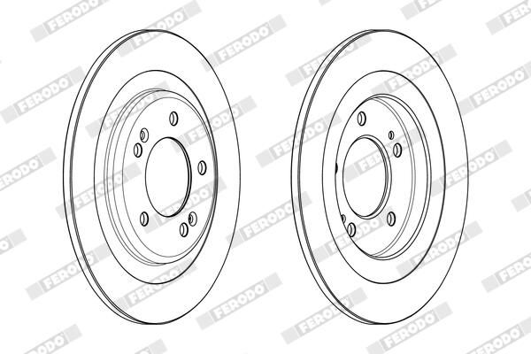 FERODO DDF2200C Brake Disc