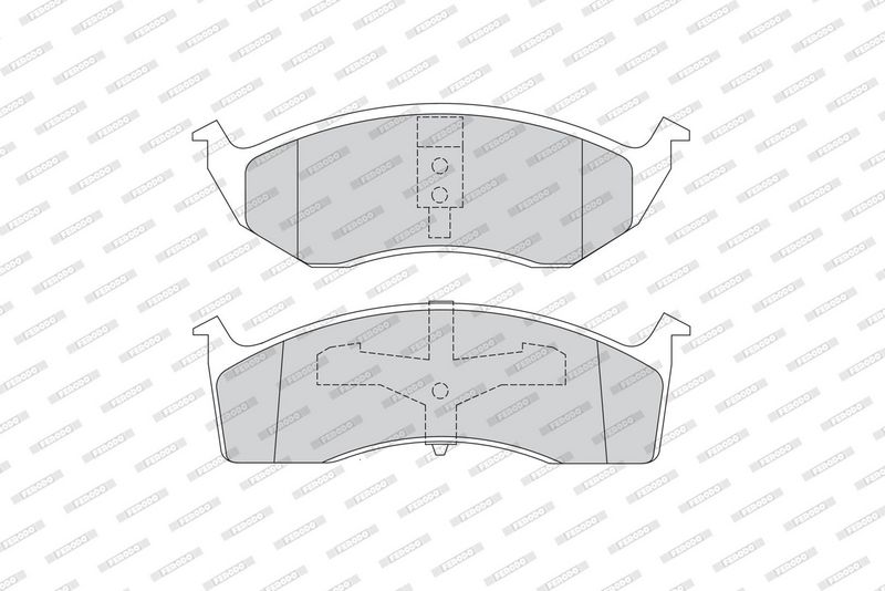FERODO Plaquettes de frein à disque FDB1098