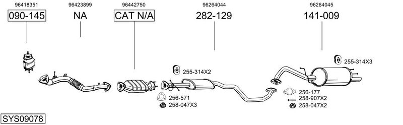 Sistema de gases de escape