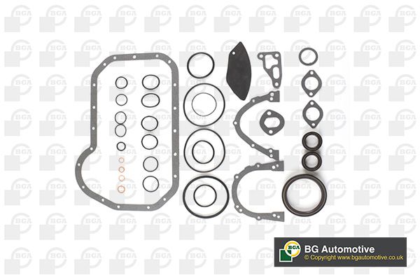 Комплект ущільнень, картер, Audi 80/Golf/Passat/Transporter 1.5-1.7D/1.8 73-93 (нижній), Bg Automotive CK2330