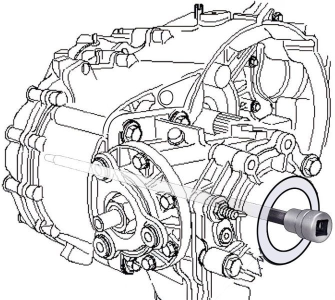 HAZET 2584LG-1A Socket Wrench Insert