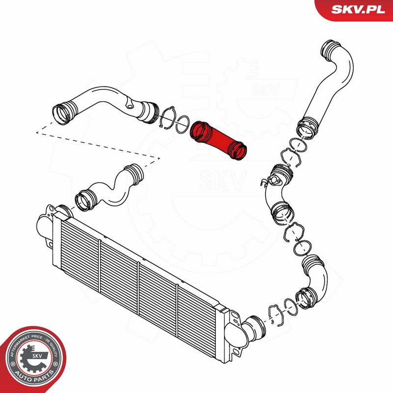 ESEN SKV 24SKV003 Charge Air Hose
