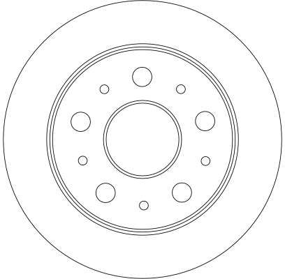 TRW DF4245 Brake Disc