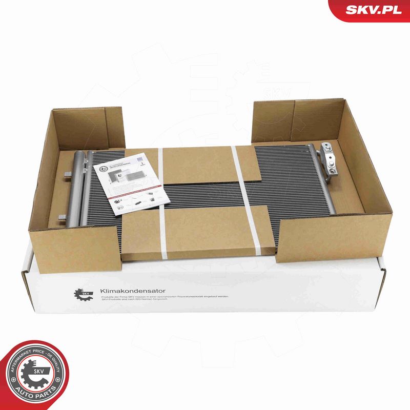 ESEN SKV 86SKV427 Condenser, air conditioning