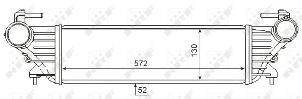 NRF 30340 Charge Air Cooler