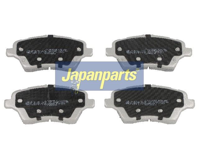 JAPANPARTS Stabdžių trinkelių rinkinys, diskinis stabdys