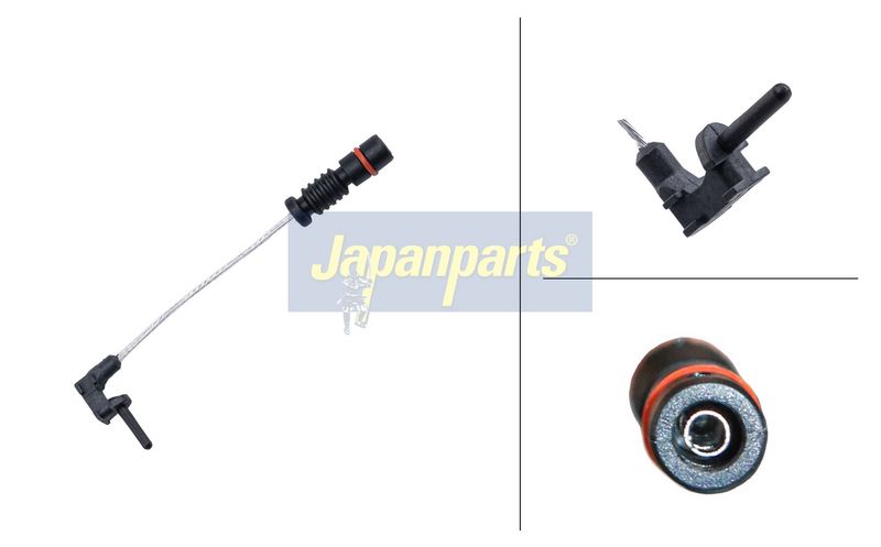 Hoiatuskontakt, piduriklotsi kulumine JAPANPARTS BPW-025