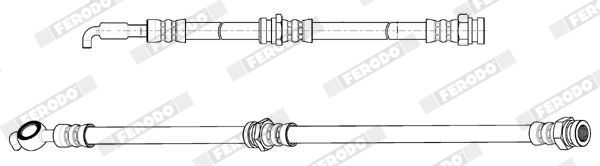 Гальмівний шланг, Ferodo FHY2754