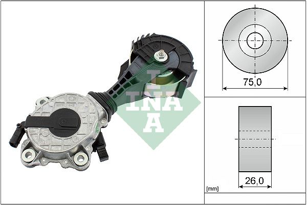 Schaeffler INA Szíjfeszítő, hosszbordás szíj 534 0425 10