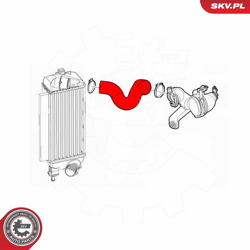 ESEN SKV 43SKV302 Charge Air Hose