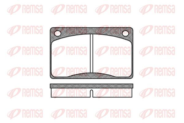 KAWE 004230 - Brake Pad Set, disc brake
