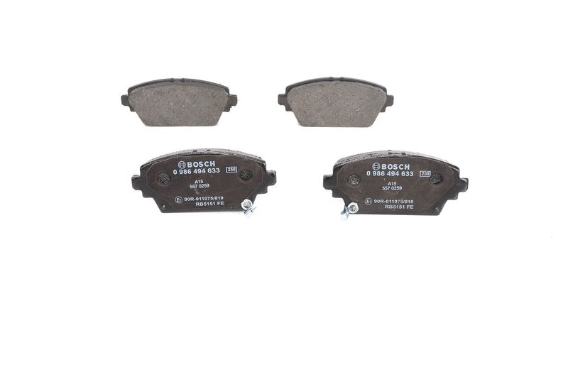 BOSCH 0 986 494 633 Brake Pad Set, disc brake