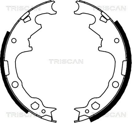 TRISCAN fékpofakészlet 8100 10001
