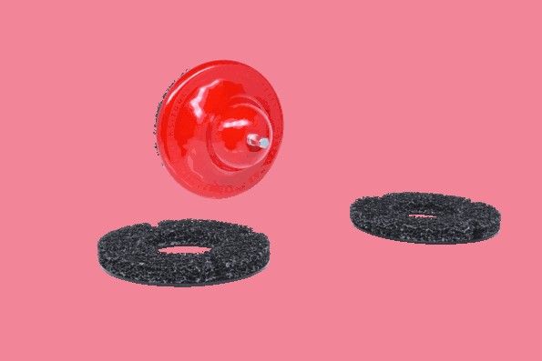 KS TOOLS 100.5070 Sanding disc set, wheel hub grinder