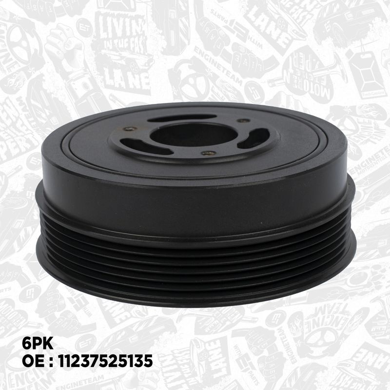 Product Image - Riemschijf, krukas - PC0012 - ET ENGINETEAM