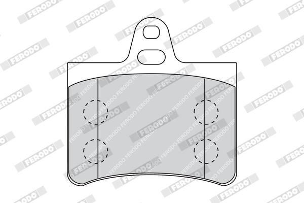 BREMSBELAGSATZ SCHEIBENBREMSE FERODO FDB1413 1