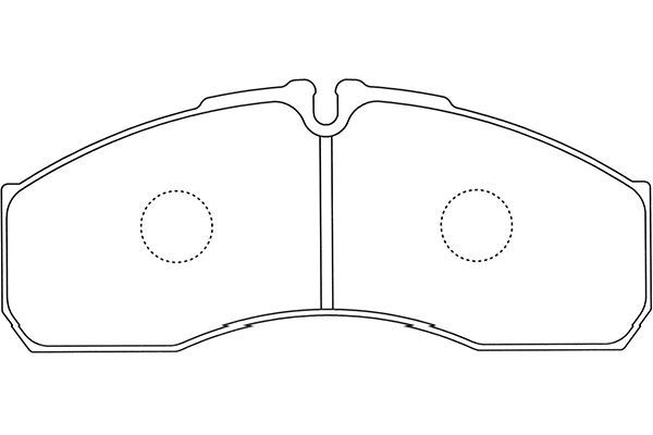 Kavo Parts Stabdžių trinkelių rinkinys, diskinis stabdys
