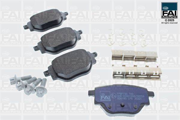 FAI AutoParts Stabdžių trinkelių rinkinys, diskinis stabdys