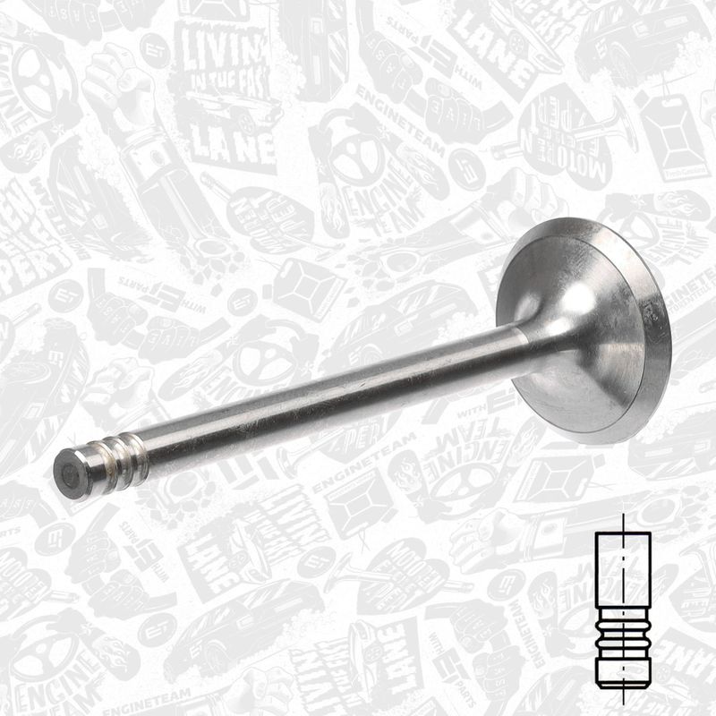 Product Image - Inlaatklep - VI0098 - ET ENGINETEAM