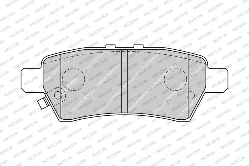FERODO Plaquettes de frein à disque FDB1882