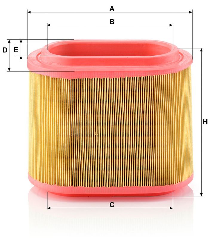 Õhufilter, MANN-FILTER C 24 196