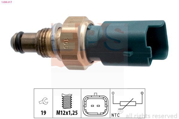Sensor, temperatura del refrigerante
