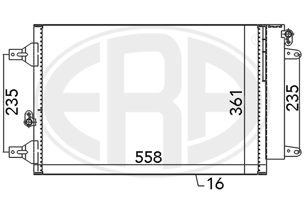 WILMINK GROUP kondenzátor, klíma WG2016669