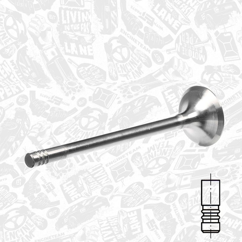 Product Image - Uitlaatklep - VE0094 - ET ENGINETEAM