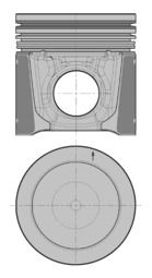 Product Image - Zuiger - 40991600 - KOLBENSCHMIDT