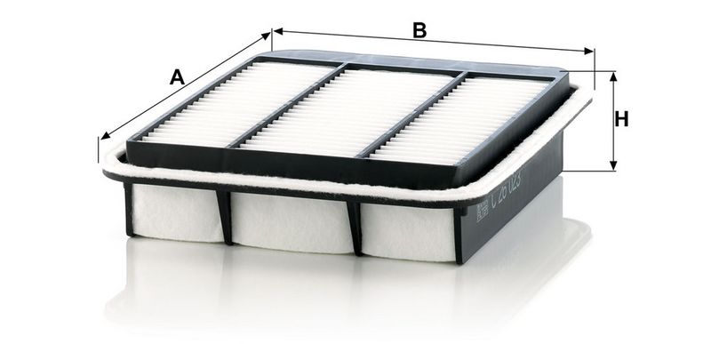 Õhufilter, MANN-FILTER C 26 023