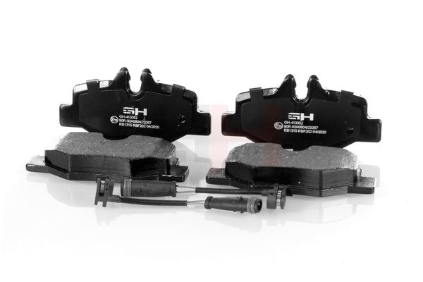 Piduriklotsi komplekt, ketaspidur, GH GH-413352