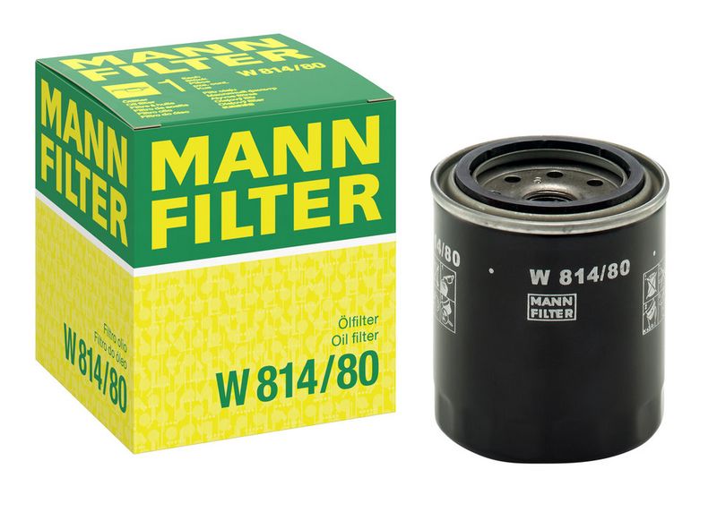 Õlifilter, MANN-FILTER W 814, 80