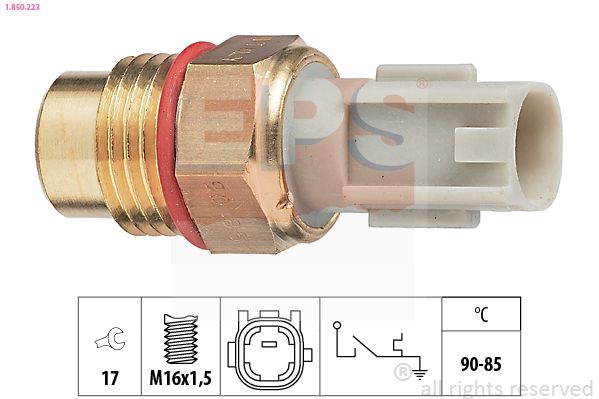 Термовимикач, вентилятор радіатора, Eps 1850223