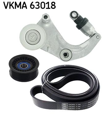 Комплект поліклинових ременів, Skf VKMA63018