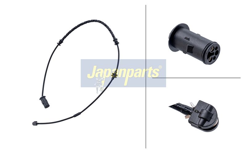 JAPANPARTS Įspėjimo kontaktas, stabdžių trinkelių susidėvėjimas