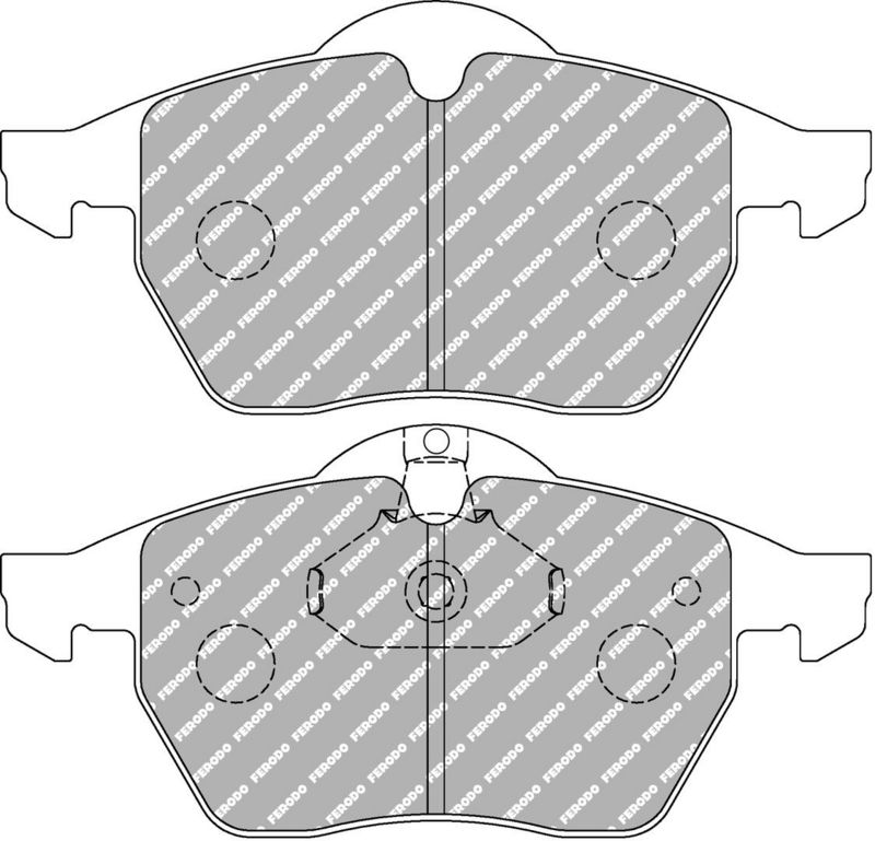 Hochleistungs-Bremsbelagsatz