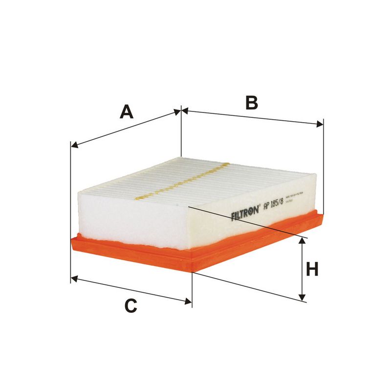 Õhufilter, FILTRON AP 185, 8