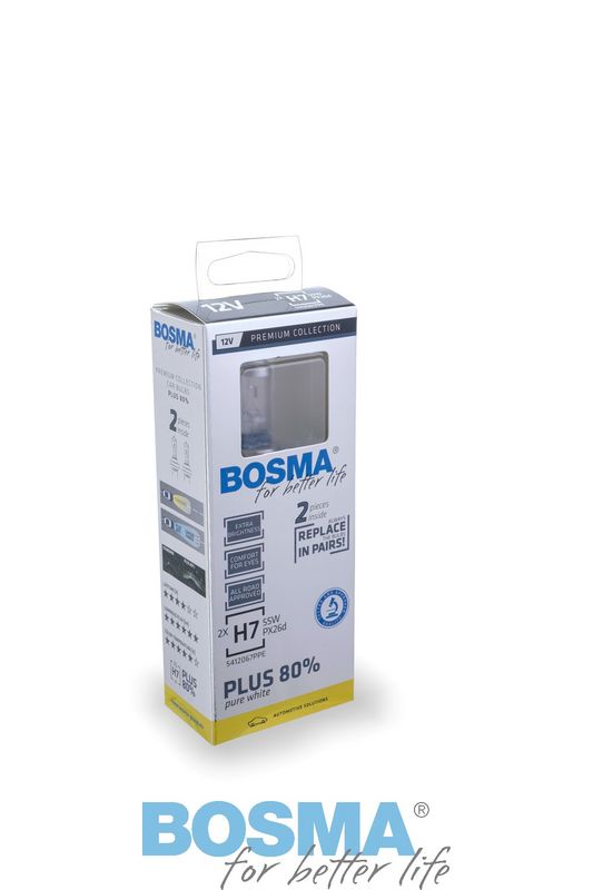BOSMA 8894 - Bulb H7 12V 55W
