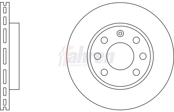 Fahren Brake Disc FBD6081