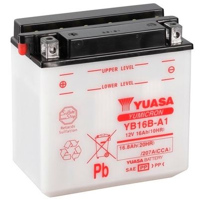 Yuasa Starter Battery YB16B-A1