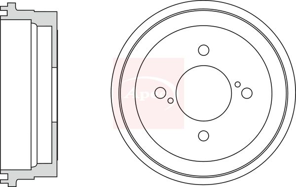 APEC Brake Drum DRM9965
