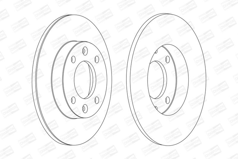 Disco de freno FEDERAL MOGUL 562130CH
