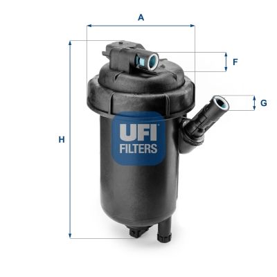 Фільтр палива, Ufi 55.120.00