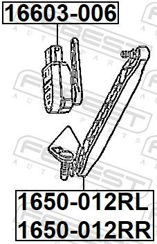 FEBEST 1650-012RL Control Arm Coupling Rod, level control