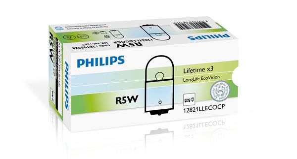 PHILIPS izzó, rendszámtábla-világítás 12821LLECOCP