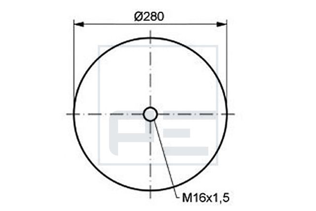 Mech, pneumatické odpružení 084.111-76A
