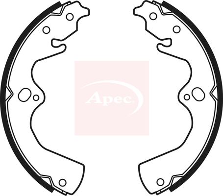 APEC Brake Shoe Set SHU631