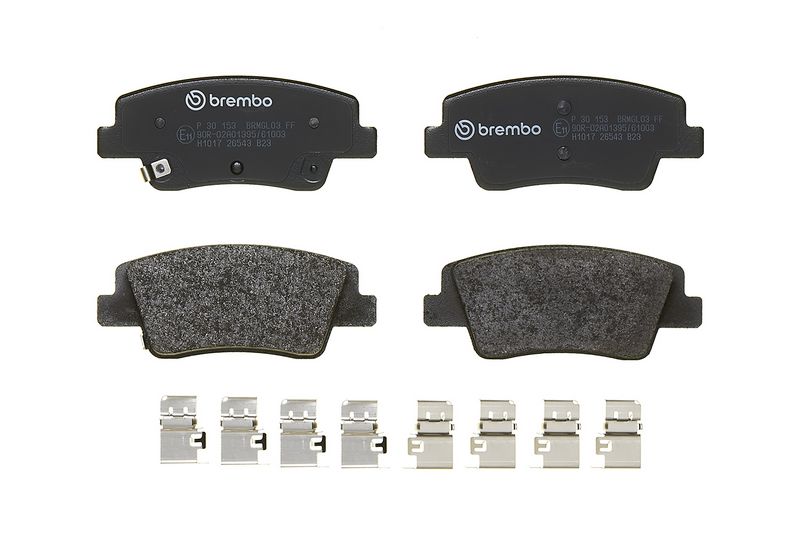 BREMBO P 30 153 Brake Pad Set, disc brake